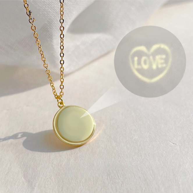 EMMINI Lumino - Necklace with hidden message (unisex) 